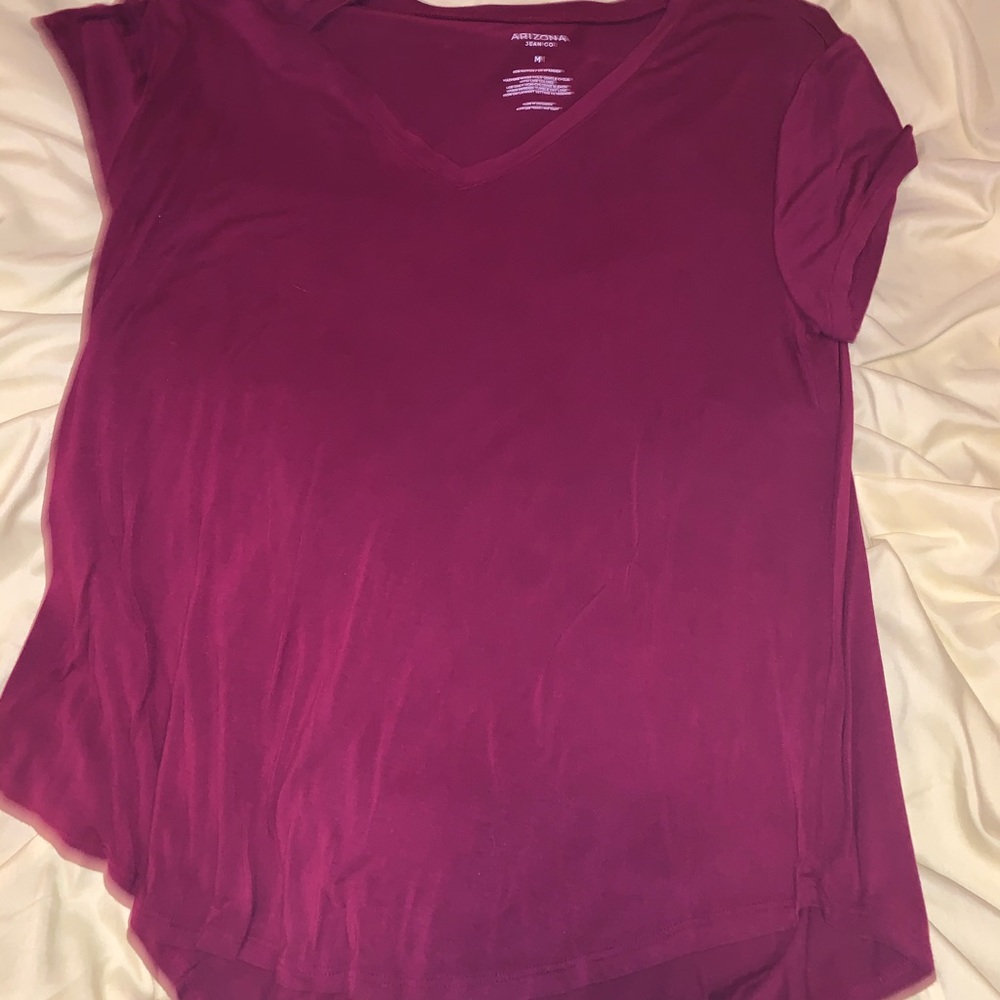 Dark Pink Top